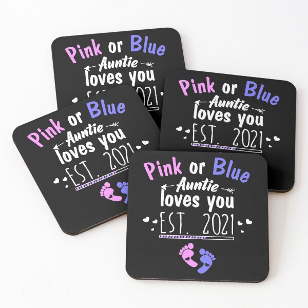 Artikelvorschau, Pink or Blue Auntie loves you entworfen und verkauft von noahs-shop.