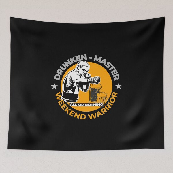 Item preview, DRUNKEN MASTER WEEKEND WORRIOR designed and sold by Explicitgt.