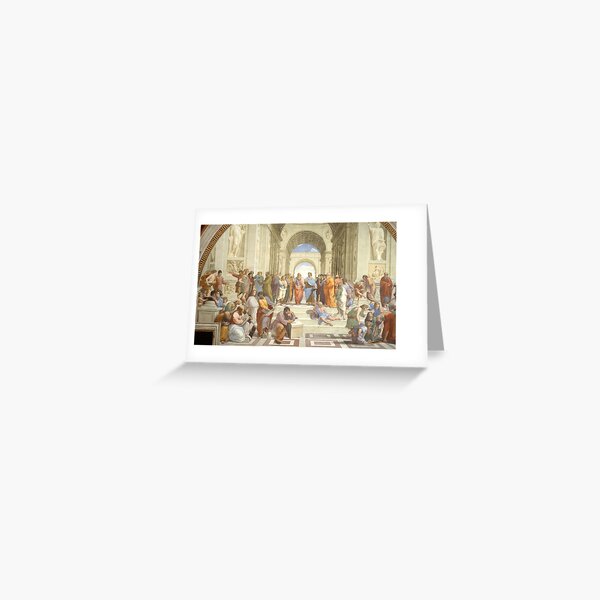 Item preview, The Ancient Greek School of Athens Philosophers Raphael designed and sold by ClassicalGreece.