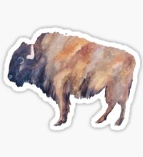 The buffalo Sticker
