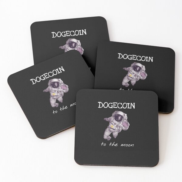 Item preview, dogecoin to the moon cool designed and sold by Shubatdesigns.