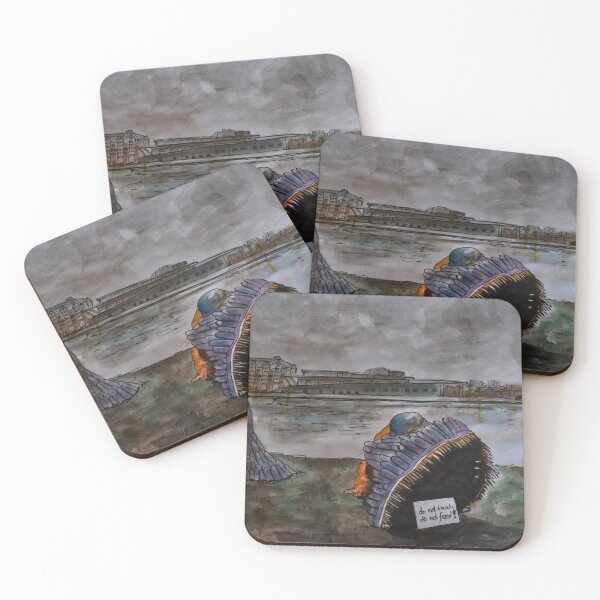 Item preview, Wonderful fish on the Elbe designed and sold by UMA Urban Sketch.