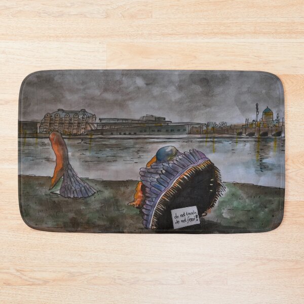 Item preview, Wonderful fish on the Elbe designed and sold by UMA Urban Sketch.