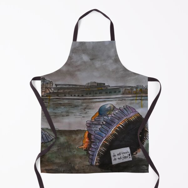 Item preview, Wonderful fish on the Elbe designed and sold by UMA Urban Sketch.