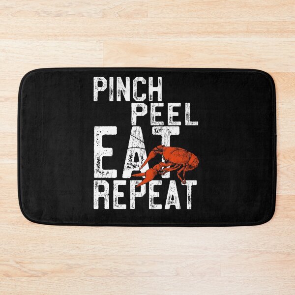 Item preview, Pinch Peel Eat Repeat Louisiana Crawfish Lover  designed and sold by UglyPelican.