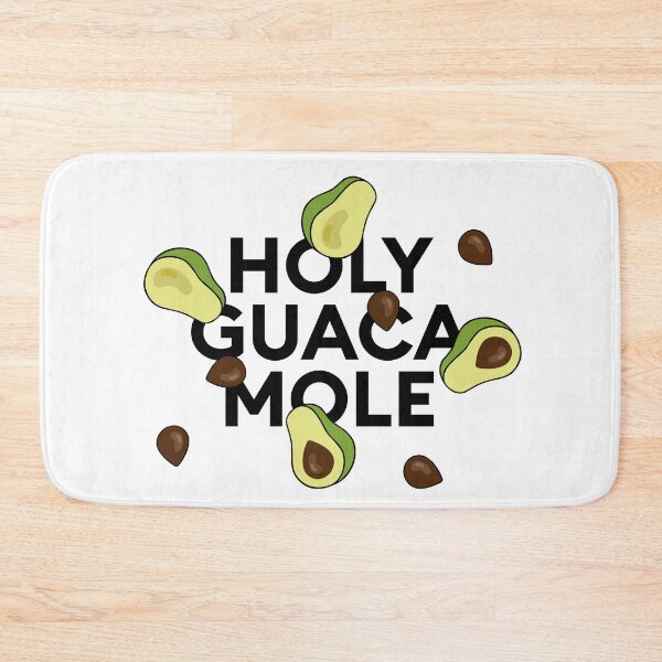 Item preview, “Holy guacamole” collage with avocado designed and sold by TrueType.