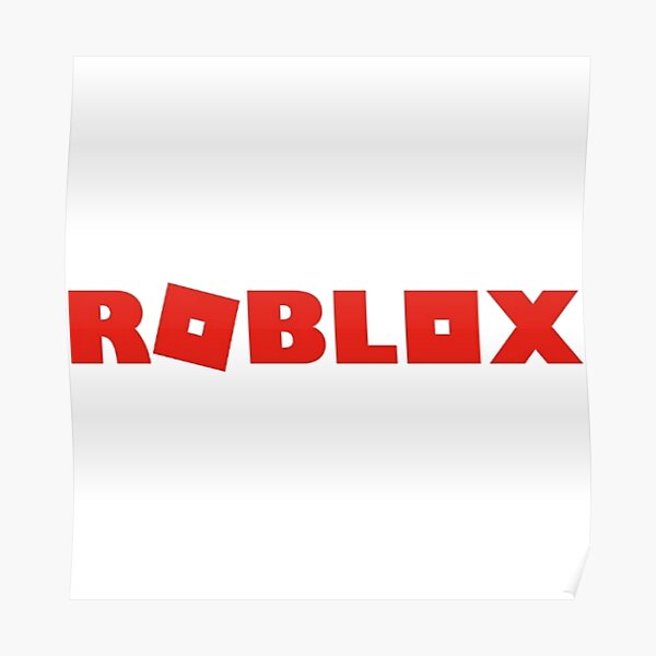 "Roblox Logo " Poster by AllaboutGaming | Redbubble