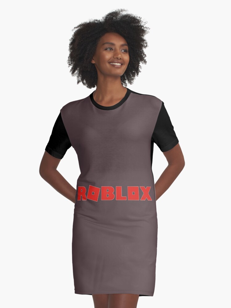Roblox Logo Graphic T Shirt Dress By Allaboutgaming Redbubble - roblox long dress