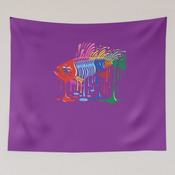 Item preview, Trippy Dead Fish  designed and sold by XatoMias.