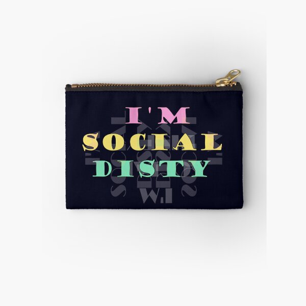 Item preview, I'm Social Disty designed and sold by heartfeltarts93.