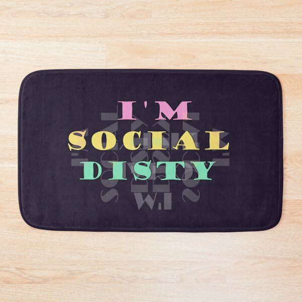 Item preview, I'm Social Disty designed and sold by heartfeltarts93.