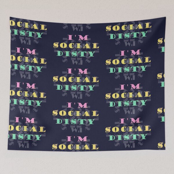 Item preview, I'm Social Disty designed and sold by heartfeltarts93.