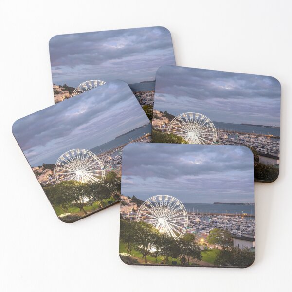 Item preview, Torquay Harbour and Wheel at Twilight designed and sold by devonscenic.