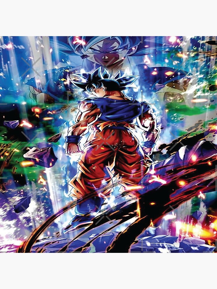 Dragon Ball Super Goku ultra instinct final form wallpaper Art Board Print  by Maystro-design