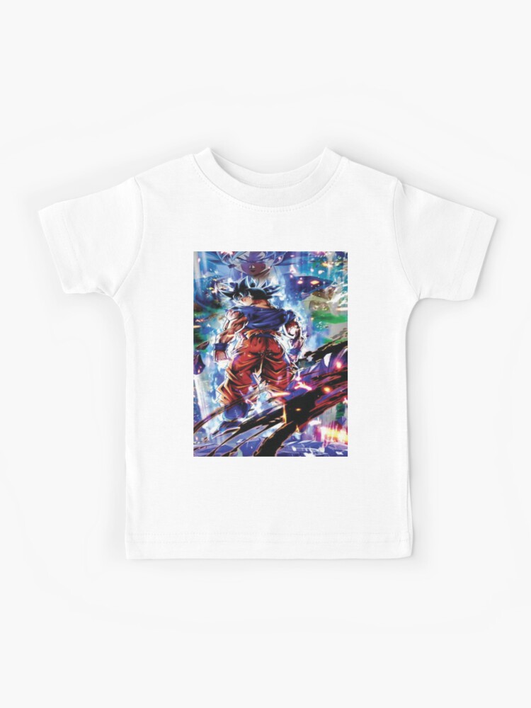 Dragon Ball Super Goku ultra instinct 3d wallpaper art Kids T-Shirt for  Sale by Maystro-design