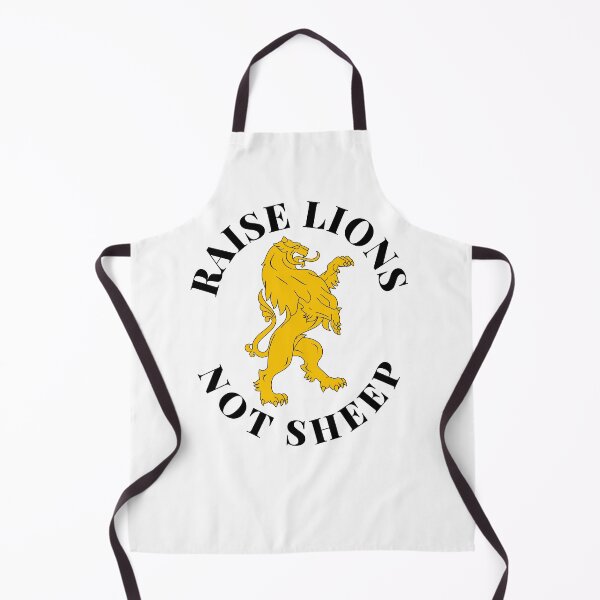 Item preview,  Raise Lions Not Sheep designed and sold by MinimalTag.