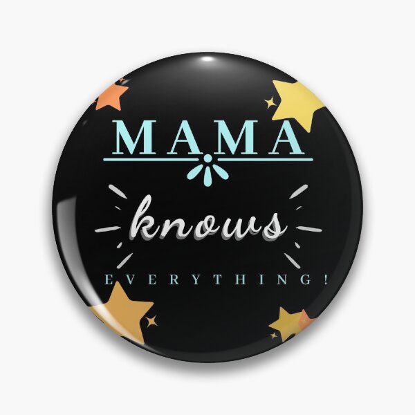 Item preview, Mama knows everything #2 designed and sold by Moleva.