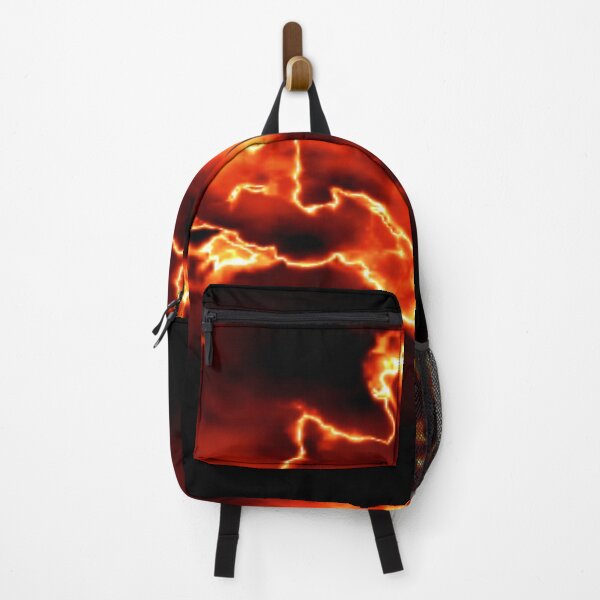 Item preview, abstract dark fire storm on a black background designed and sold by Orderposter.