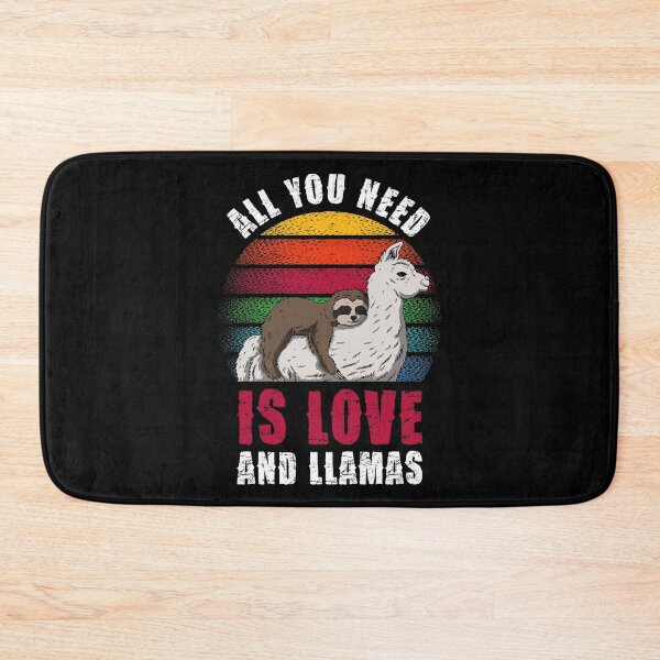 Item preview, All you need is love and LLAMAS designed and sold by pannolinno.