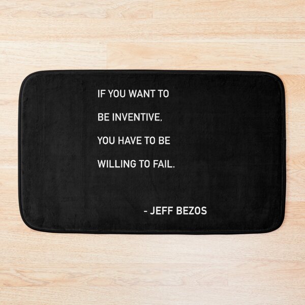 Item preview, Bezos Be Inventive Quote designed and sold by JamiePullThatUp.