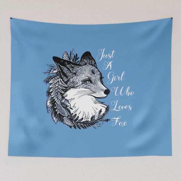 Item preview, Just A Girl Who Loves Fox designed and sold by env1nada.