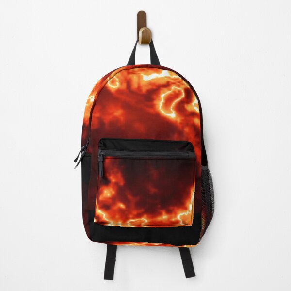 Item preview, abstract dark fire storm on a black background designed and sold by Orderposter.