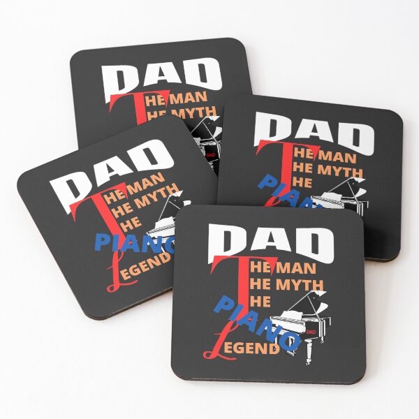 Item preview, DAD, THE MAN, THE MYTH, THE PIANO, LEGEND, FATHERS DAY,  designed and sold by R B Chrystal.