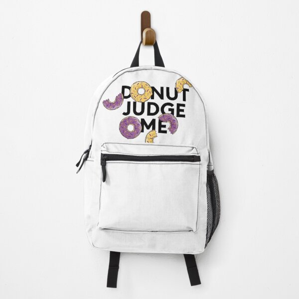 Item preview, "Donut judge me" collage with donut: do not judge me designed and sold by TrueType.