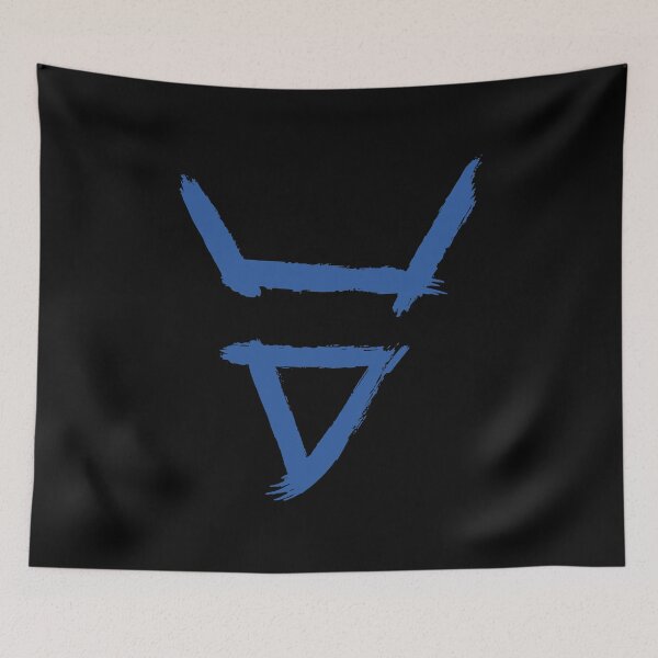 Item preview, Veles Slavic God of cattle, protector of herds and shepherds (blue) designed and sold by Hunrech.