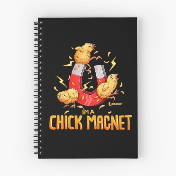 Item preview, I'M A CHICK MAGNET designed and sold by Drawwit.