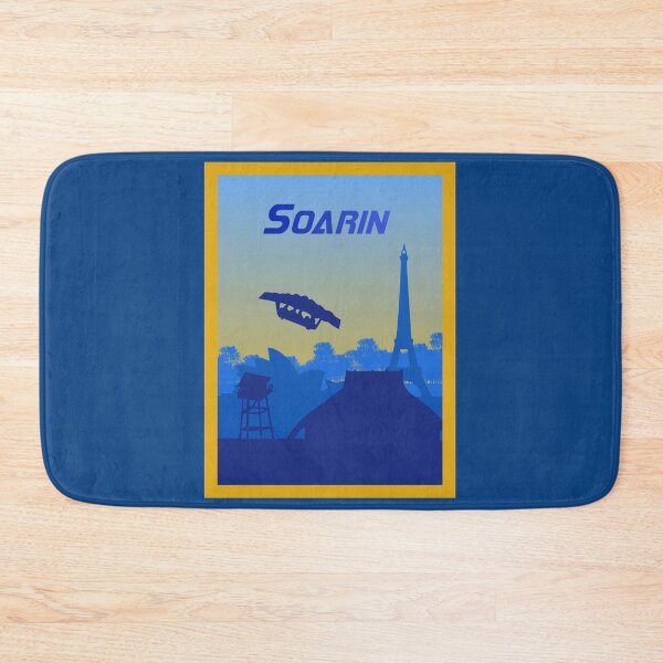 Item preview, Soarin - Minimalist Travel Style - Theme Park Art designed and sold by MainStreetStudo.
