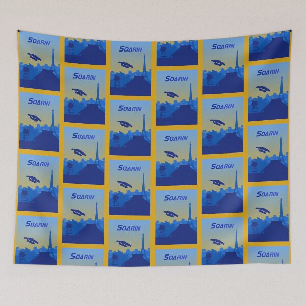Item preview, Soarin - Minimalist Travel Style - Theme Park Art designed and sold by MainStreetStudo.