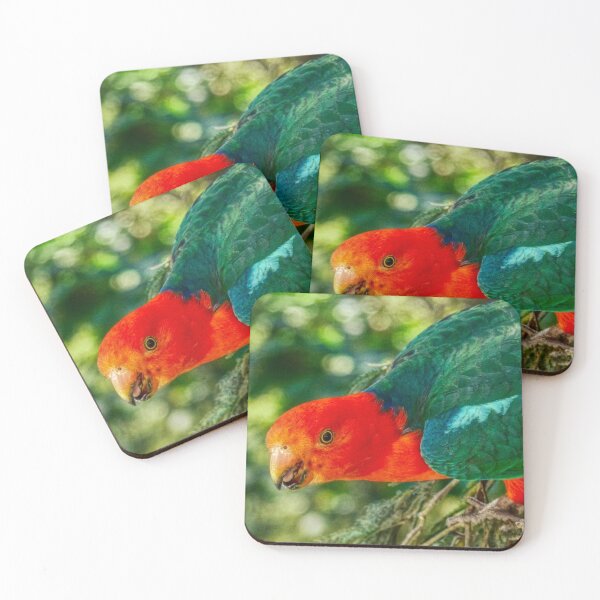 Item preview, Australian King Parrot designed and sold by SACRED NATURE DESIGNS.