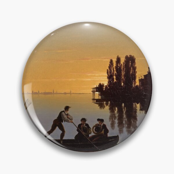 Item preview, The Banks of the Spree near Stralau (1817) - Karl Friedrich Schinkel designed and sold by SALON DES ARTS.