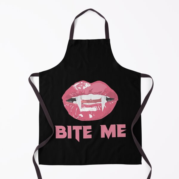 Item preview, Vampire Lips And Fangs Bite Me designed and sold by yoshra.