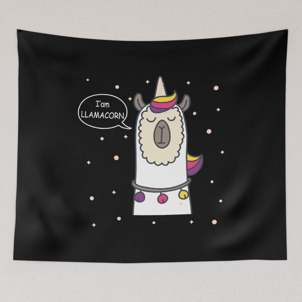 Item preview, Funny Llamacorn - Funny Cute Llama Unicorn designed and sold by pannolinno.