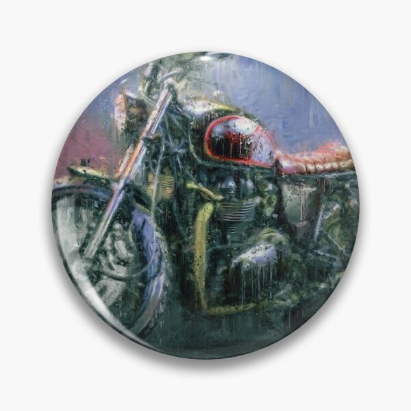 Item preview, Scrambler motorcycle - original artwork by Vart designed and sold by vartstudio.