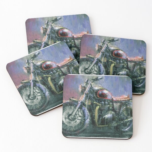 Item preview, Scrambler motorcycle - original artwork by Vart designed and sold by vartstudio.