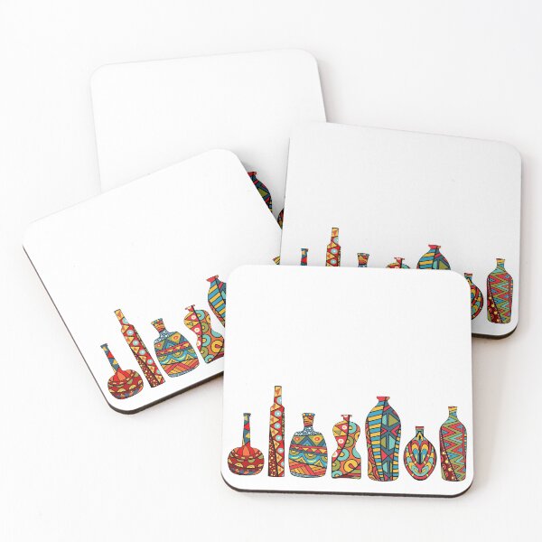 Item preview, Fancy Bottles with ethnic patterns designed and sold by ksanask.