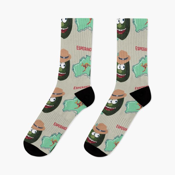 Item preview, Scared Angry Avocado Travel Around The World - Esperance WA- Vegan Vegetarian Funny  designed and sold by ezele.