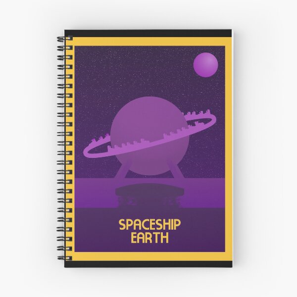 Item preview, Spaceship Earth - Minimalist Travel Style - Theme Park Art designed and sold by MainStreetStudo.