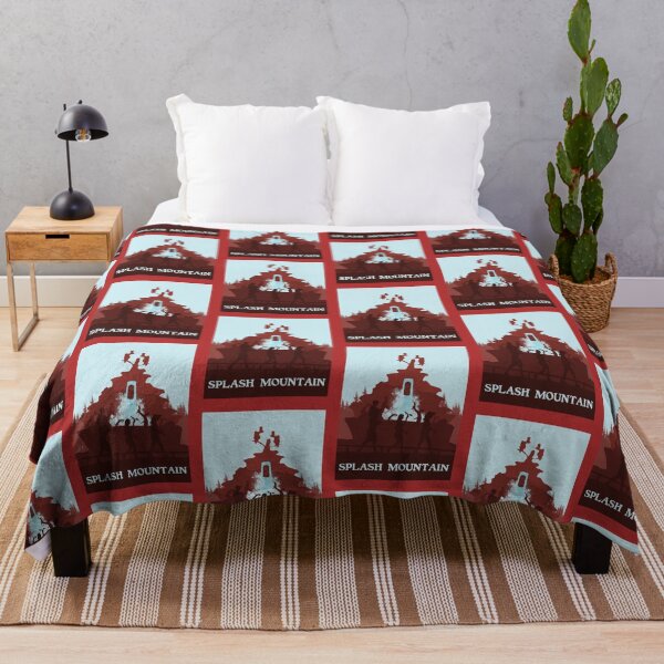 Item preview, Splash Mountain - Minimalist Travel Style - Theme Park Art designed and sold by MainStreetStudo.