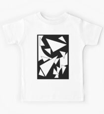 CA Patterns Schwarzweiß Kinder T-Shirt