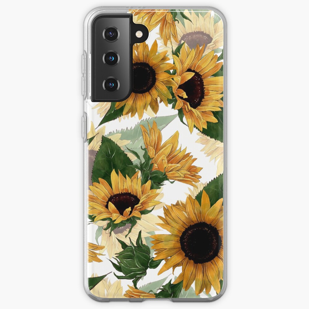 Sunflowers Love Samsung Galaxy Phone Case