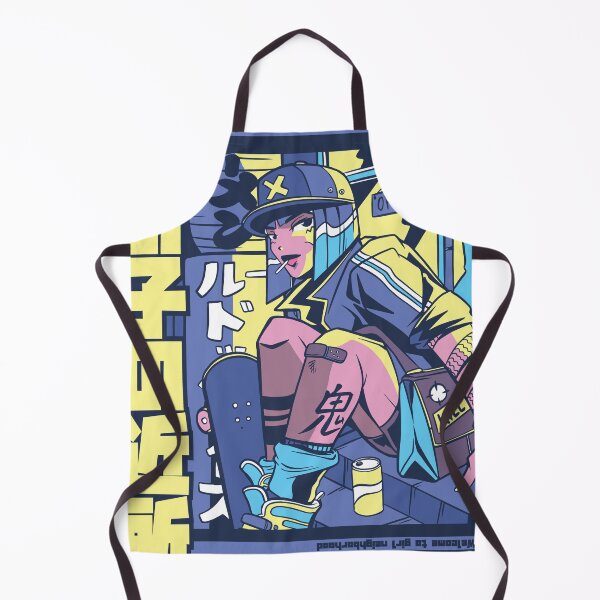 Item preview, Japanese Anime Urban Cartoon Girl designed and sold by TeesByMark.