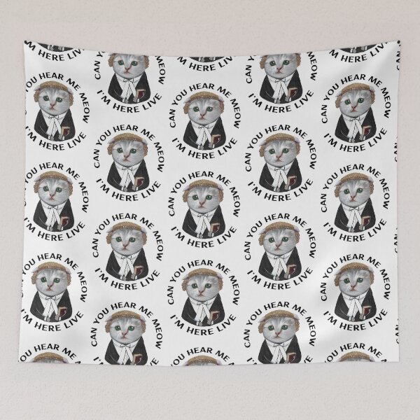 Item preview, Can you hear me meow, I'm here live designed and sold by Roy & Tiffany.