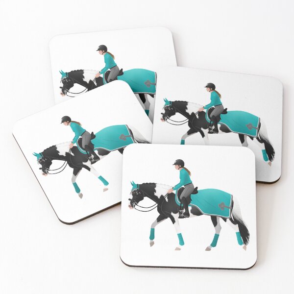 Item preview, Pinto Warmblood Dressage Horse - Equine Rampaige designed and sold by equinerampaige.