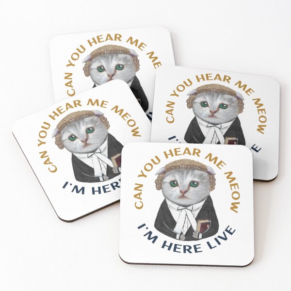 Item preview, Can you hear me meow, I'm here live designed and sold by Roy & Tiffany.
