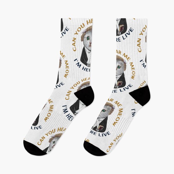 Item preview, Can you hear me meow, I'm here live designed and sold by Roy & Tiffany.