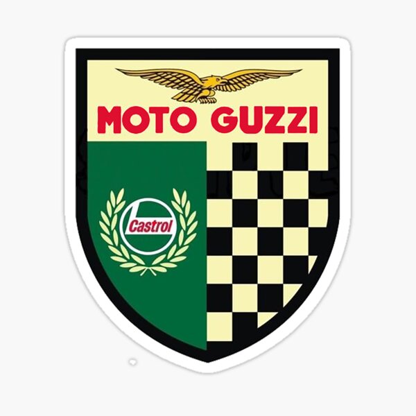 Retro klassisches Motorrad Sticker